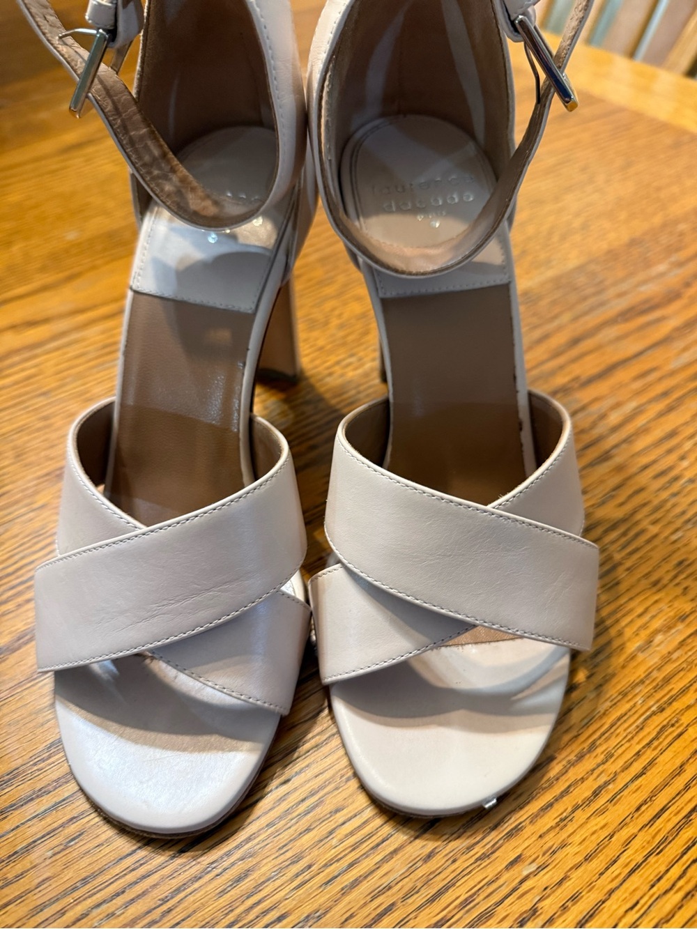 Laurence Dacado - Paris Womens NUDE THILAN High Heel Sandal -6.5-7